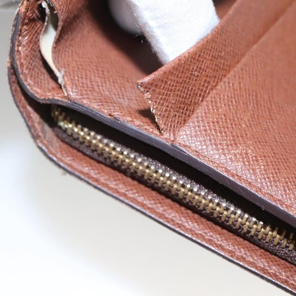 LOUIS VUITTON Monogram Porto Papie Zip Wallet M61207 LV Auth bs22722 - Picture 10 of 16